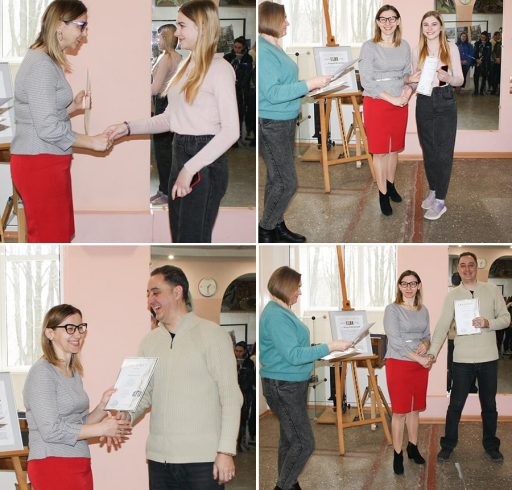 Нагородження учасників та переможців І етапу Всеукраїнських учнівських олімпіад